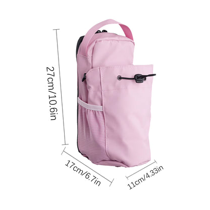 Magnetic Gym Bag Large Capacity Magnetic Carrier Bag with Phone Pocket Portable Gym Water Bottle Pouch Gym Accessories Organizer